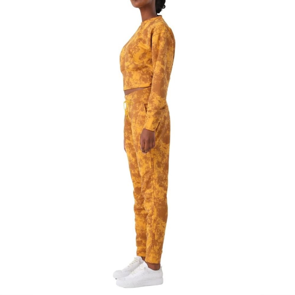 2 Piece Tie Dye Sweat Suit for Women